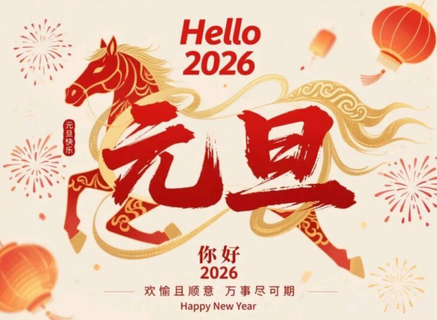 2026年莱瑞测元旦放假通知(图1)